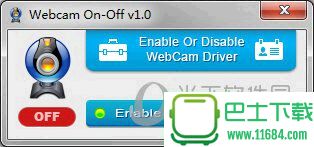 WebCam On-Off(摄像头启用/关闭) V1.0 绿色版 