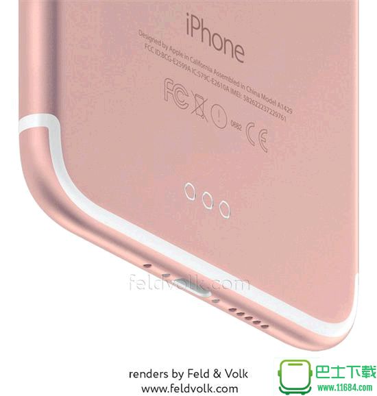 屏幕尺寸更大 iPhone 7 Pro就长这样？