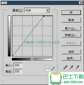 PS曲线调整轻松详解：亮度合并