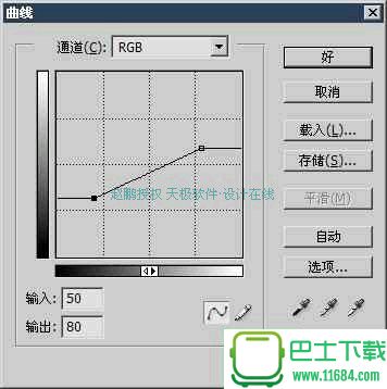 PS曲线调整轻松详解：亮度合并