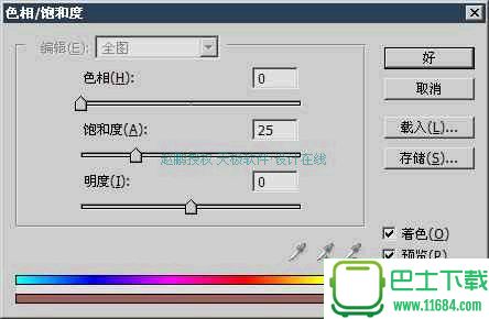 PS色彩调整：色相/饱和度