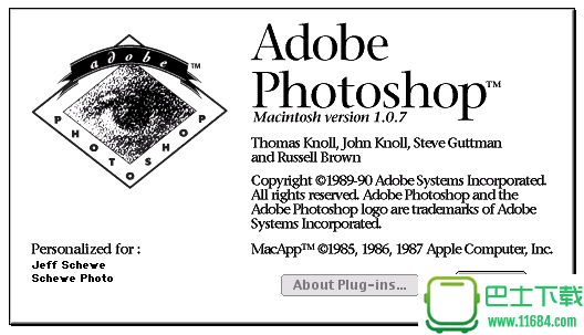 Photoshop各历史版本启动画面回顾