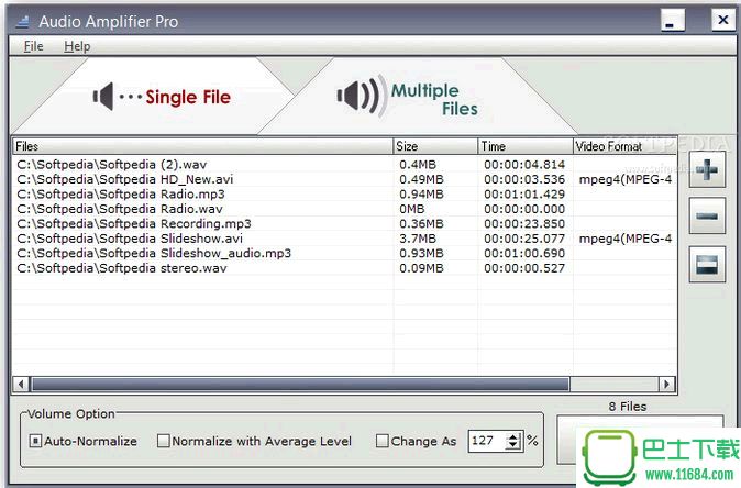 音量放大软件Audio Amplifier pro v2.1.7 绿色版