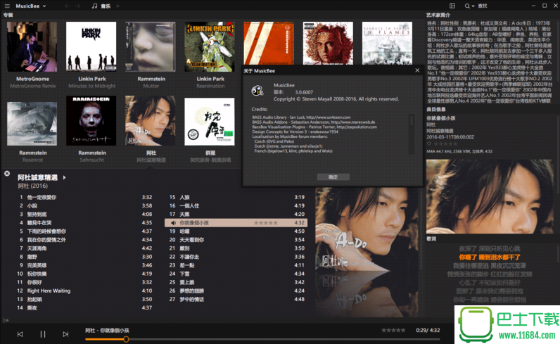 MusicBee v3.0.6129 简体中文优化绿色版下载