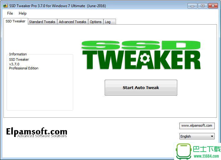 固态硬盘优化SSD Tweaker v3.7 破解版下载