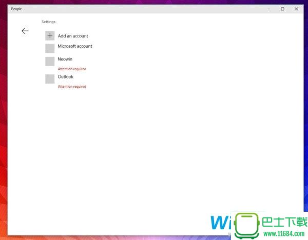 开启Win10 Build 10061联系人管理应用People教程