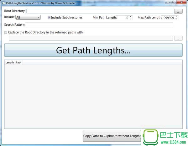 文件及路径长度检查器Path Length Checker V1.1.1 绿色免费版