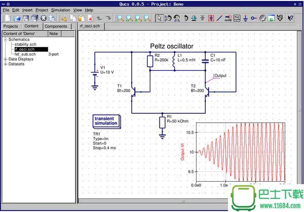 电路模拟器Qucs 0.019 官方最新版