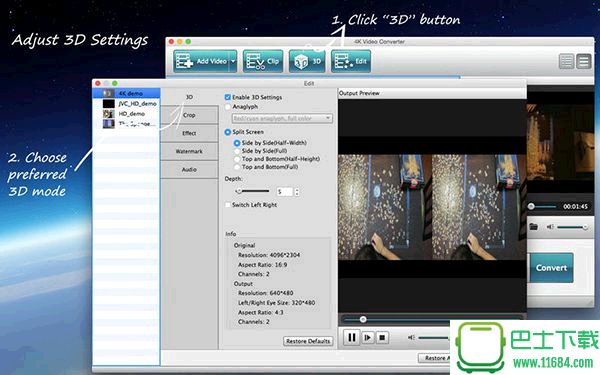 4K格式转换4K Video Converter 5.0.17 Mac版下载