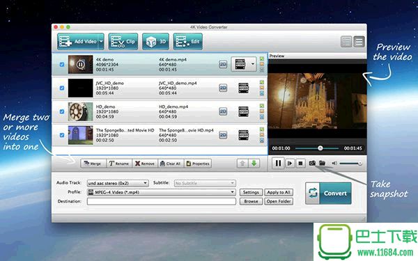 4K格式转换4K Video Converter 5.0.17 Mac版下载