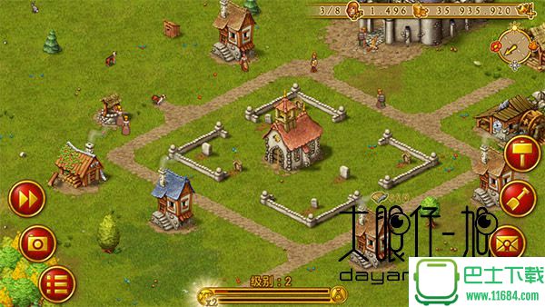 家园Townsmen 1.9.0 安卓免费版（中世纪题材）下载