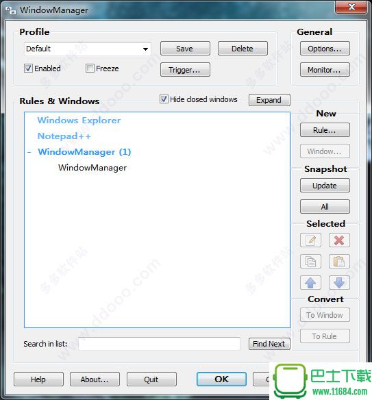 WindowManager(窗口管理软件) v4.7.1 官方最新版