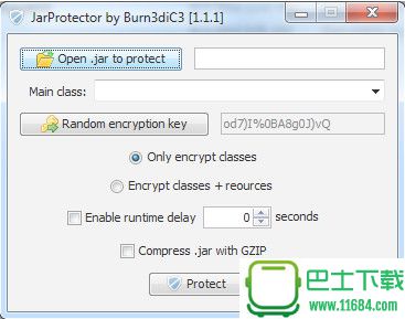 JAVA加壳保护工具JarProtector v1.1.1 绿色版