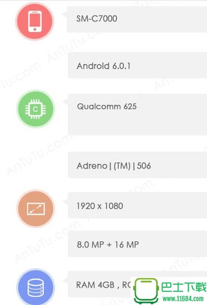 Galaxy C7跑分多少 三星Galaxy C7多少钱