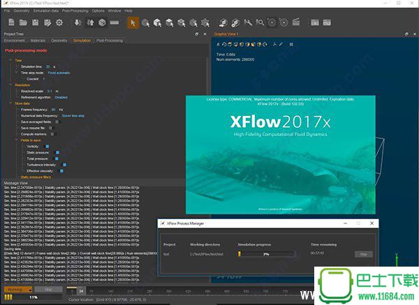 DS Simulia xflow 2017x破解版 v103 win/linux版下载