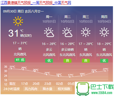 景德镇天气预报 7.06 安卓版下载