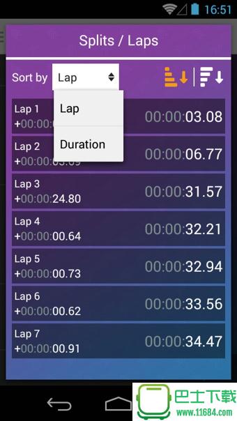 Ultimate Stopwatch and Timer(秒表) v0.7.2 Beta 安卓版下载