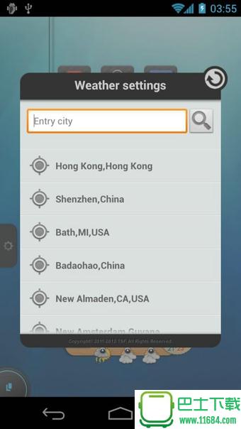 TSF Weather Widget(天气插件) v1.7 安卓版下载