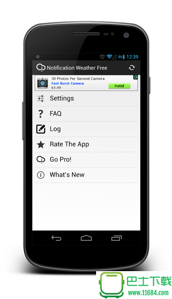 Notification Weather Pro v2.5.5 安卓版下载