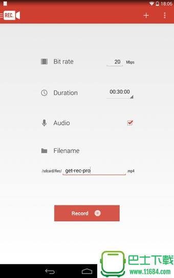 Rec Screen Recorder v1.4 安卓版下载