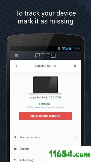 Prey手机防盗 v1.5.3 安卓版下载
