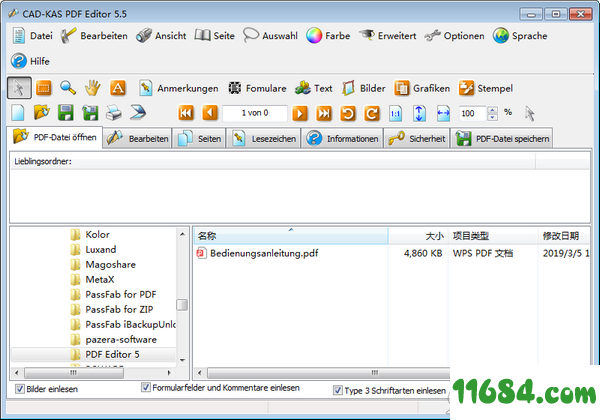 CAD-KAS PDF Editor（PDF编辑工具）v5.5 绿色版下载