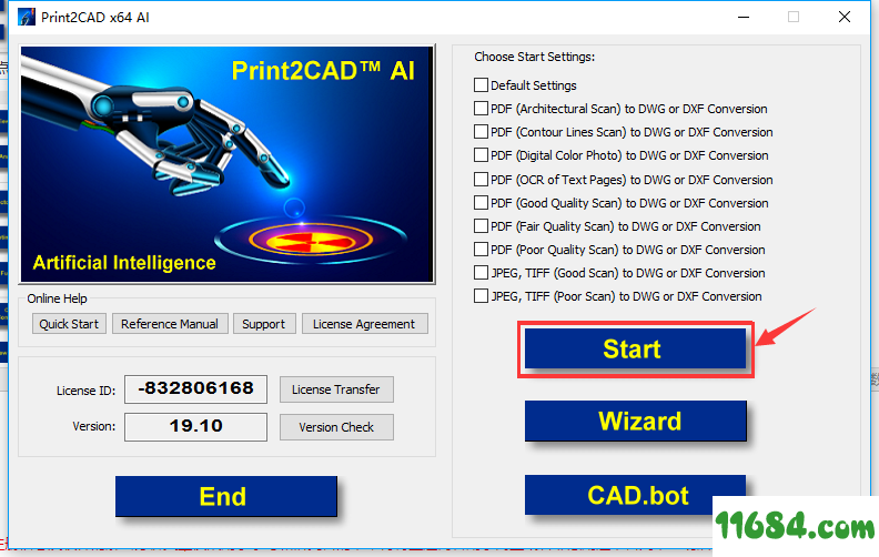 PDF转DWG工具Print2CAD AI x64 v19.10 破解版下载