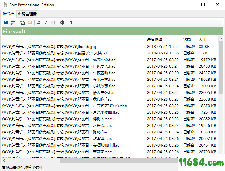 Fort  File encryption for Windows 5.0 汉化修正专业版下载