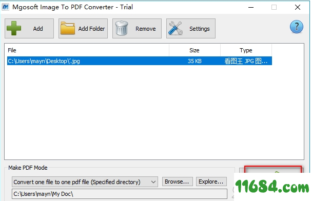 Mgosoft Image To PDF Converter(图片转PDF软件) v8.5.17 最新版下载