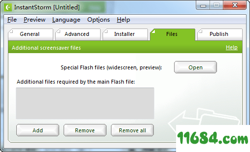 InstantStorm下载-InstantStorm(Flash屏保制作软件) v2.0.1 官方最新版下载