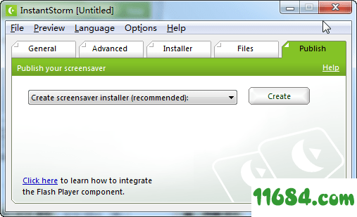 InstantStorm下载-InstantStorm(Flash屏保制作软件) v2.0.1 官方最新版下载