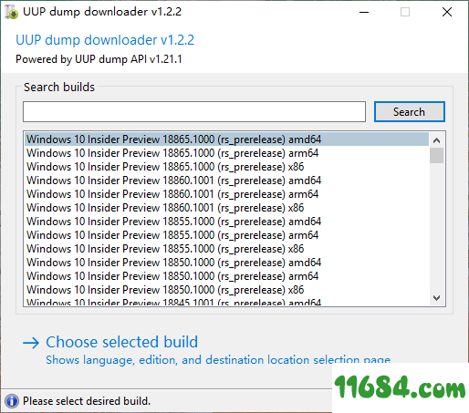 uupdownloader（UUPDL工具无限制下载Windows10所有版本）1.2.2