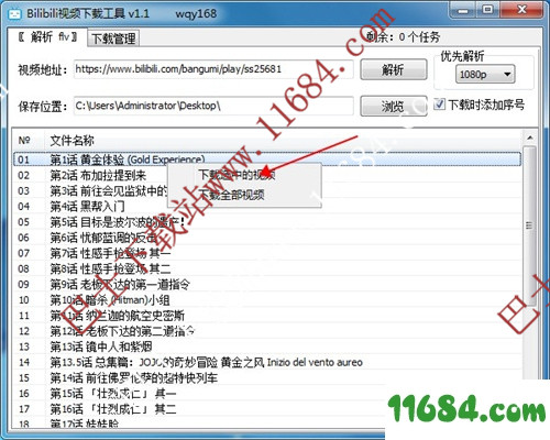 Bilibili视频下载工具下载-Bilibili视频下载工具 v1.1 中文绿色版下载