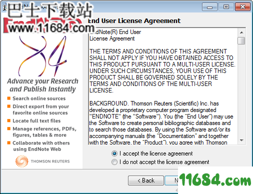 Thomson Endnote X4破解版下载-文献管理软件Thomson Endnote X4 破解版(附激活教程)下载