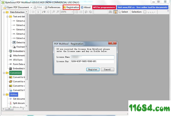 ByteScout PDF Multitool破解版下载-PDF工具箱ByteScout PDF Multitool v10.0.0.3420 注册版(附注册信息)下载