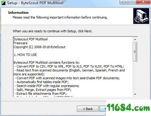 ByteScout PDF Multitool破解版下载-PDF工具箱ByteScout PDF Multitool v10.0.0.3420 注册版(附注册信息)下载