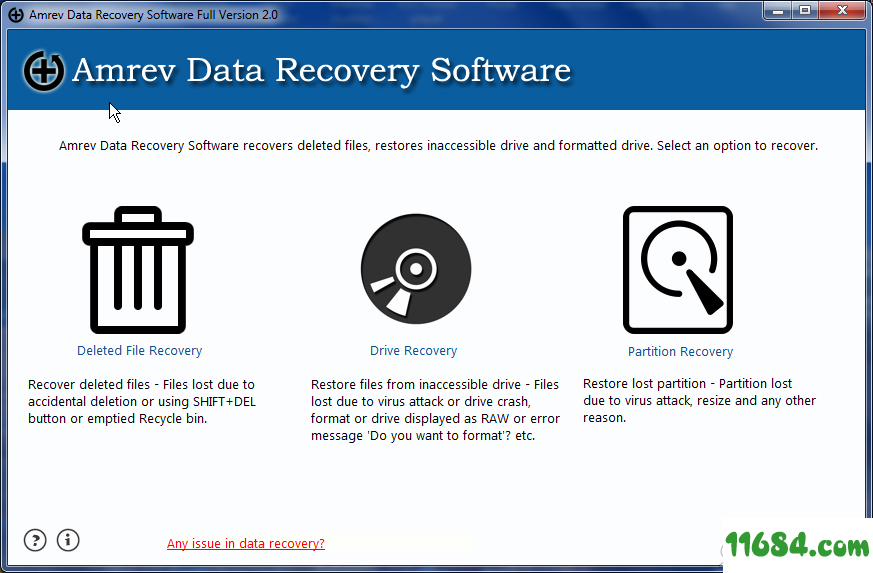 Amrev Data Recovery下载-数据恢复软件Amrev Data Recovery v3.0.0 绿色版下载