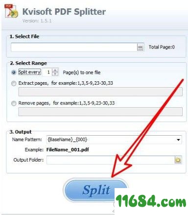 Kvisoft PDF Splitter下载-PDF分割工具Kvisoft PDF Splitter v1.5.1 最新免费版下载