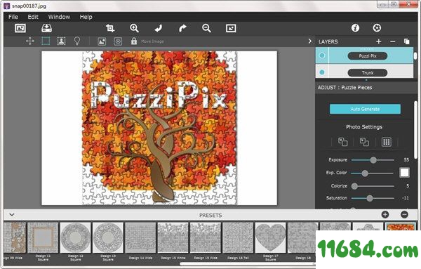 PuzziPix Pro下载-照片拼图效果制作软件PuzziPix Pro v1.0.5 最新版下载