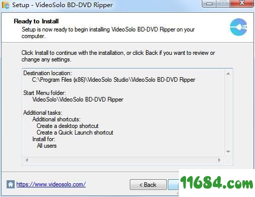 VideoSolo BD-DVD Ripper下载-视频转换器VideoSolo BD-DVD Ripper V1.0.10 最新版下载