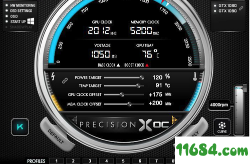 EVGA Precision XOC破解版下载-系统优化软件EVGA Precision XOC v6.2.5 免费版下载