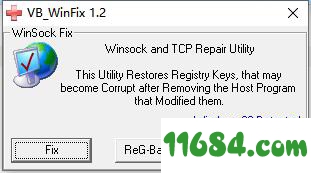 WinSockFix破解版下载-系统修复工具WinSockFix v1.2 最新版下载