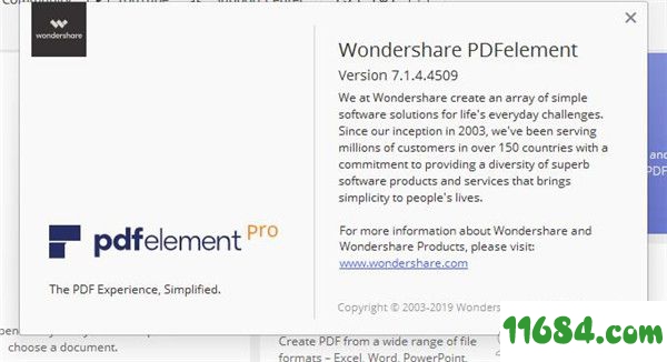 Wondershare PDF破解版下载-万兴PDFWondershare PDF v7.1.4 中文汉化版下载