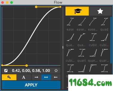 Flow插件下载-AE关键帧缓入缓出曲线调节插件Flow v1.4.1免费版下载