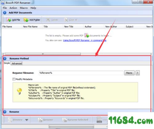 Boxoft pdf Renamer下载-PDF文件重命名软件Boxoft pdf Renamer v3.1 最新版下载