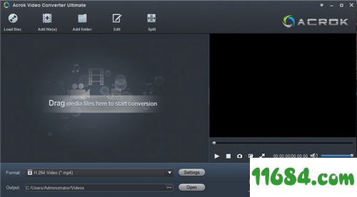 Acrok Video Converter破解版下载-视频转换器Acrok Video Converter Ultimate v6.7 中文版下载