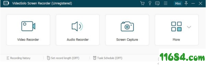 VideoSolo Screen Recorder破解版下载-屏幕录制软件VideoSolo Screen Recorder v1.1.30 免费版下载