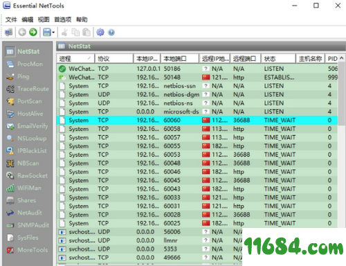 Essential NetTools破解版下载-网络监控软件Essential NetTools v4.4 绿色版下载