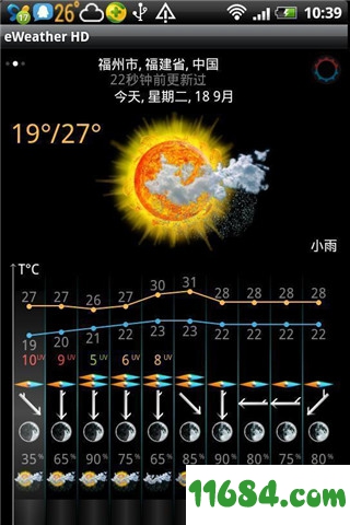 eWeather HD下载-超级天气eWeather HD v7.9.5 安卓版下载