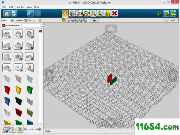 LEGO Digital Designer离线版下载-乐高模型设计软件LEGO Digital Designer v4.3 离线版下载